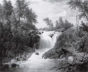 Asher Brown Durand Boonton Falls,New Jersey France oil painting artist
